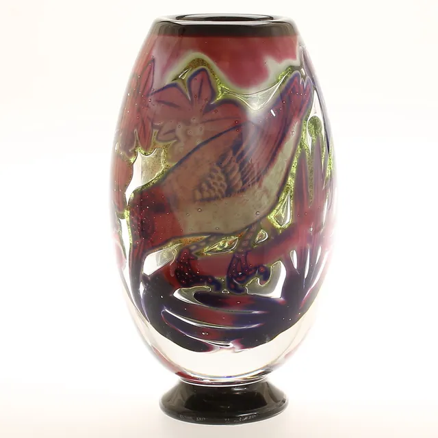 ASTRID GATE. Vas, glas, ariel, signerad unik 2006.