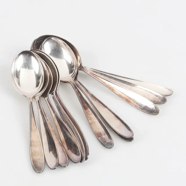 SKEDAR, 12 st, Silver, Norge.
