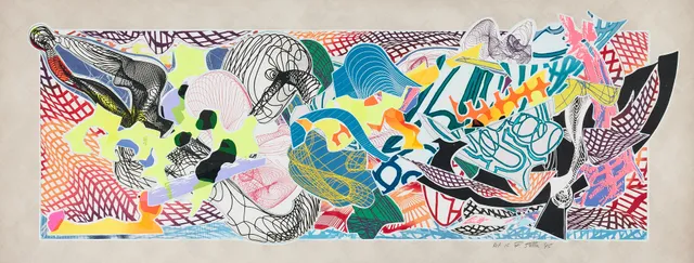 FRANK STELLA (USA, 1936-2024). "Despairia" (from Imaginary Places).