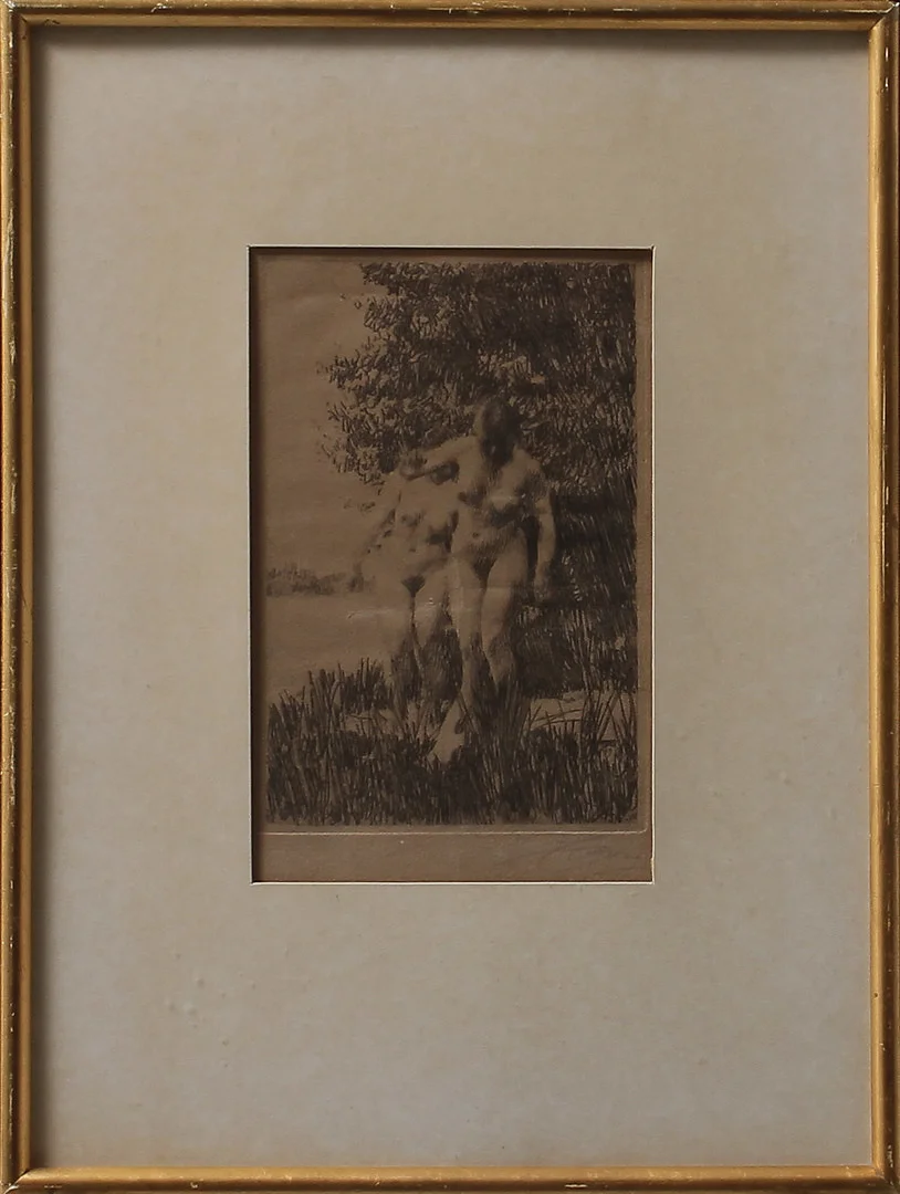 ANDERS ZORN. "Al", etsning, signerad. — Engravings & Prints — Göteborgs Auktionsverk