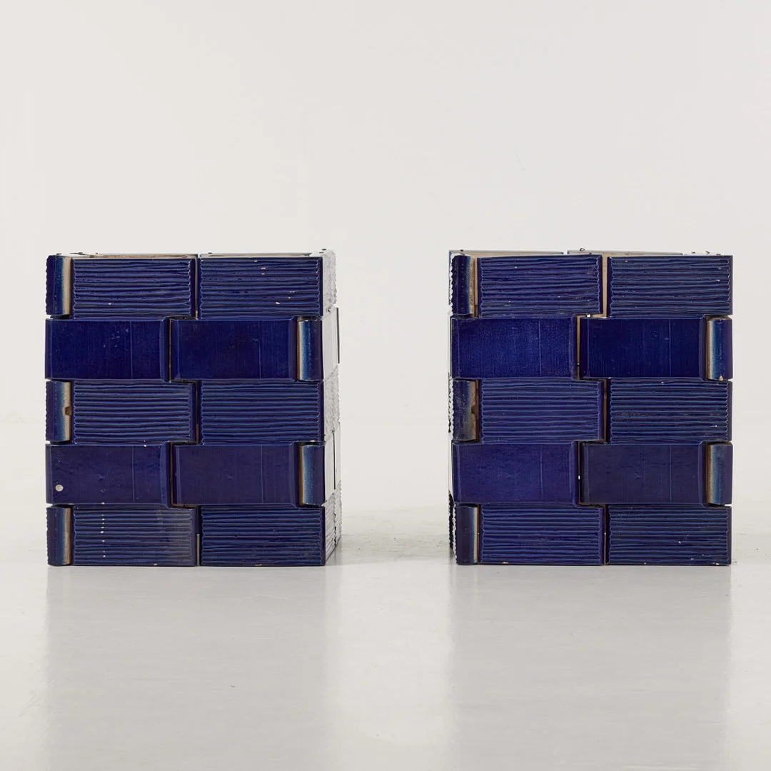 GUNNAR LARSON. Planteringskärl, Gustavsberg, modulkonstruktion, sannolikt i samarbete med Lisa Larson, glaserat stengods. — European — Stockholms Auktionsverk Fine Art