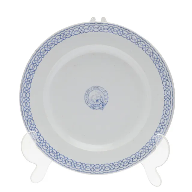 COPELAND ARCTIC EXPEDITION PLATE - 1875.