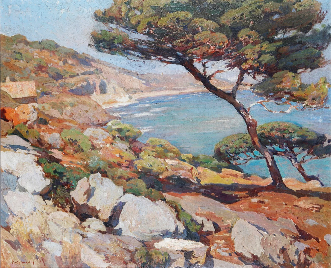 JOSEP PUIGDENGOLAS. "Pinos de Garraf". — Paintings — Balclis