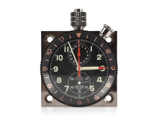 Heuer: 'Super-Autavia' dashboard chronograph, 1960s