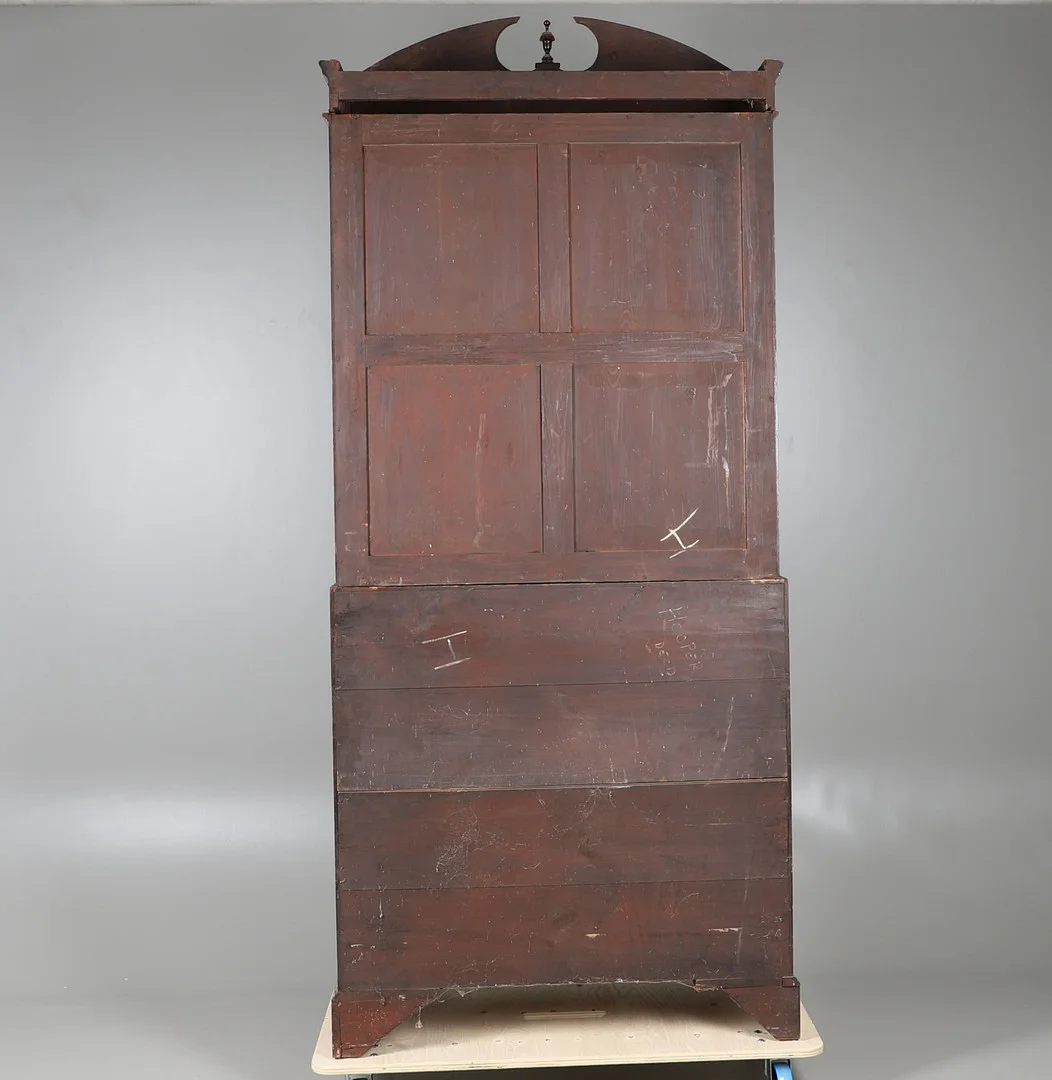 A 19TH CENTURY MAHOGANY BUREAU BOOKCASE. — Other — Lawrences Auctioneers