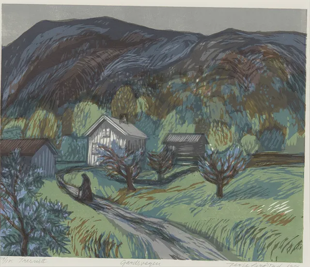 Grøstad, Terje — "Gardsvegen" 1986