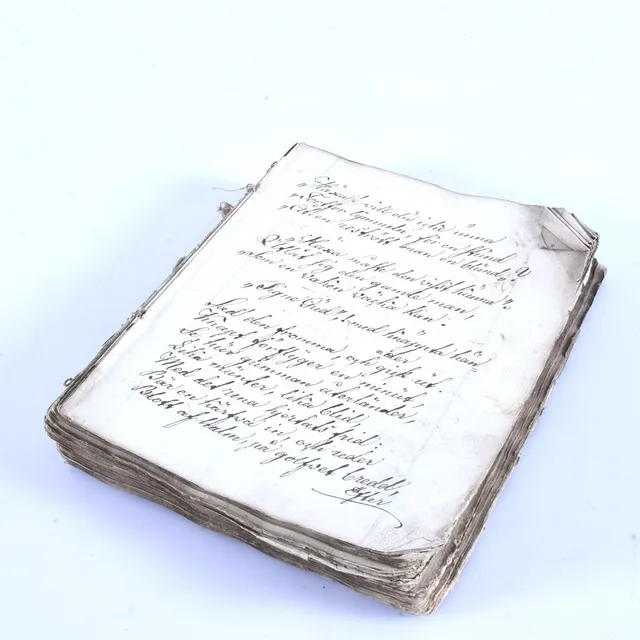 HANDSKRIFT, daterad 1790.