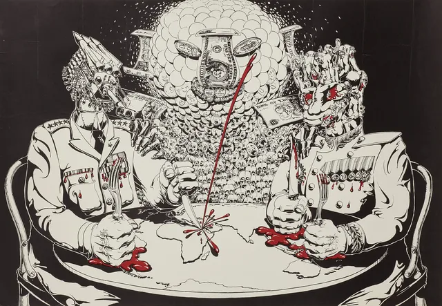 ULF RAHMBERG. Affisch, "Kakan", 1970, Pussters, offsettryck.
