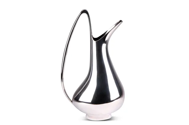 Henning Koppel for Georg Jensen. The swan. Water jug, sterling silver