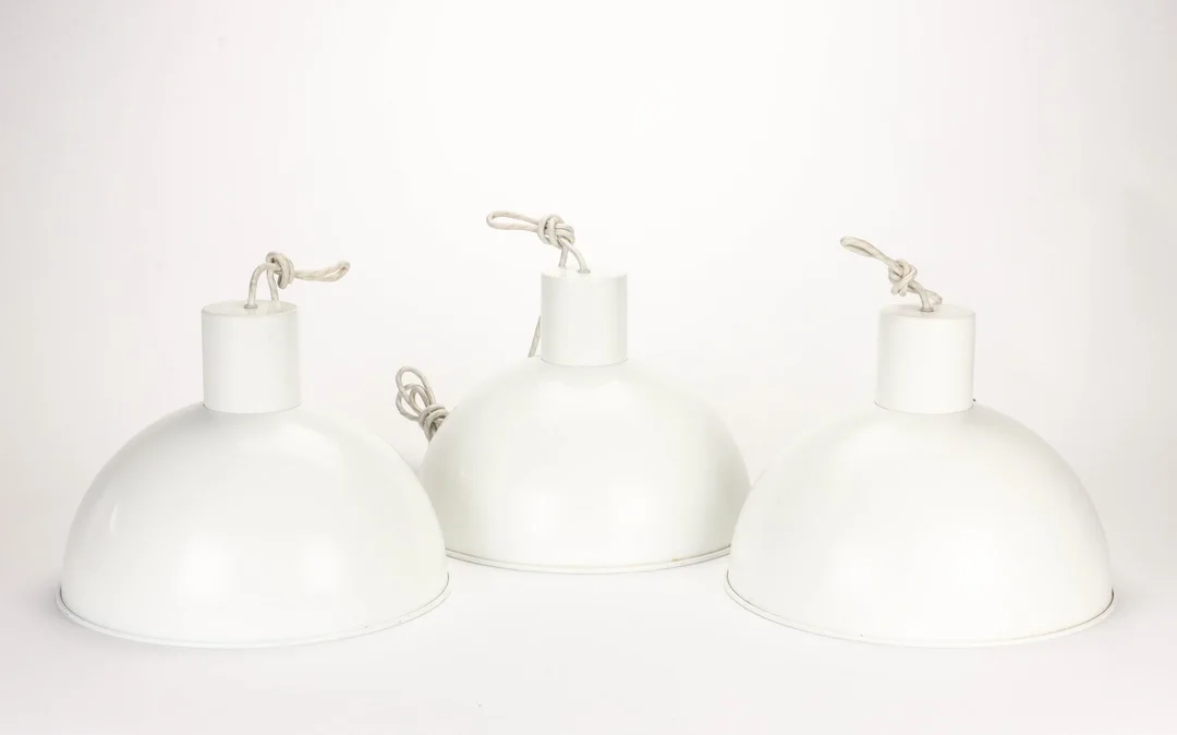 Jo Hammerborg for Fog & Mørup. 'Bunker' pendler (3) — Lamps and lighting/Pendant lights — Lauritz