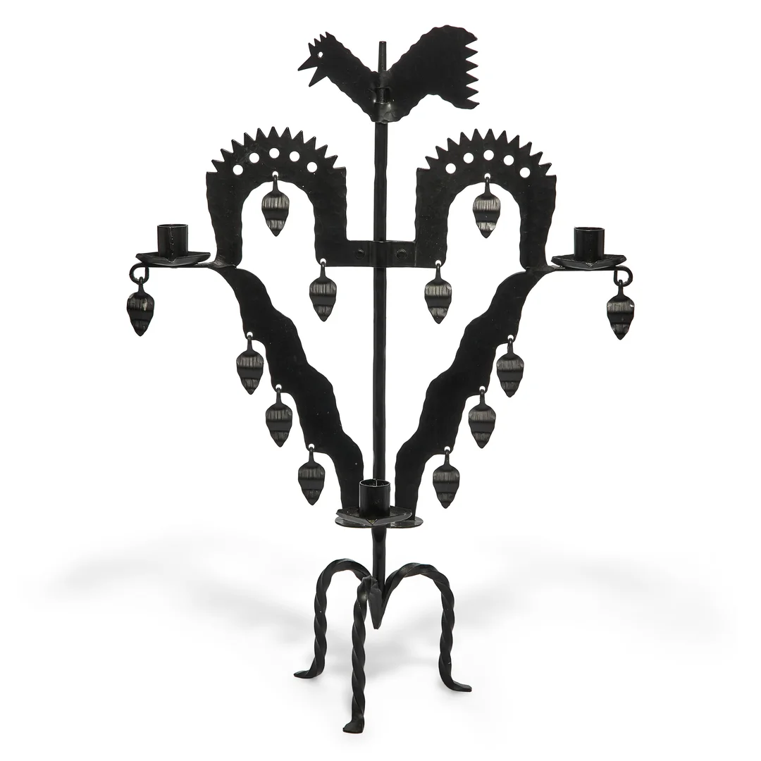 Ankarcrona, Gustaf — Lysestake — Gjenstand/Antikviteter og eldre møbler — Blomqvist