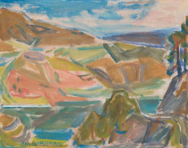 Holbø, Halvdan — Landskap, 1962