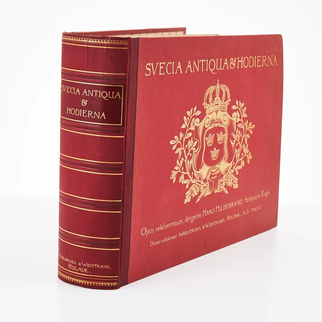 ERIK DAHLBERG. "Suecia antiqua et hodierna", reprod. och tryckt hos Kungl. hofbokstr. Iduns tryckeri aktiebolag, Stockholm 1899.