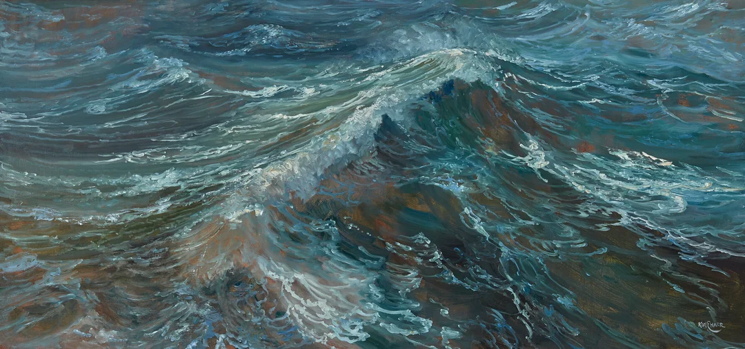 Harr, Karl Erik — Støvelhav — Kunst/Maleri — Blomqvist