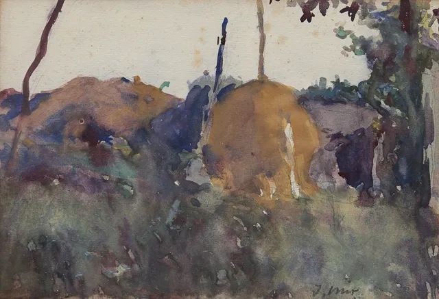 JOAQUIM MIR. Landscape.