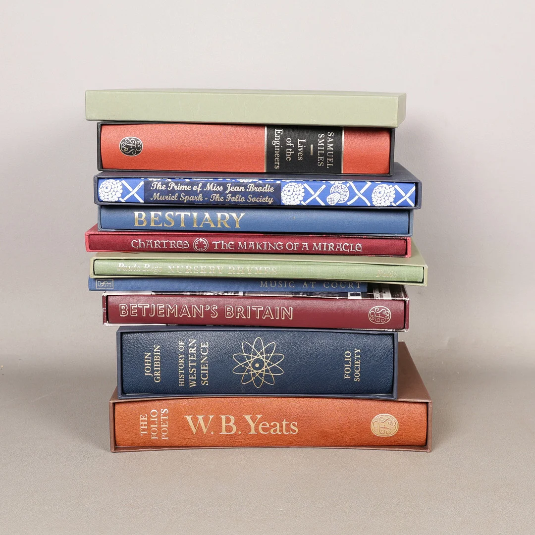FOLIO SOCIETY, TEN VARIOUS BOOKS (10). — Books — Bishop & Miller