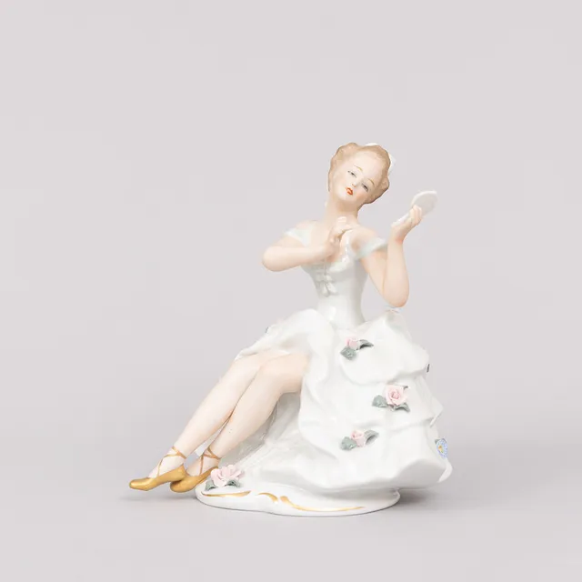 FIGURIN, porslin, Wallendorf, Tyskland.