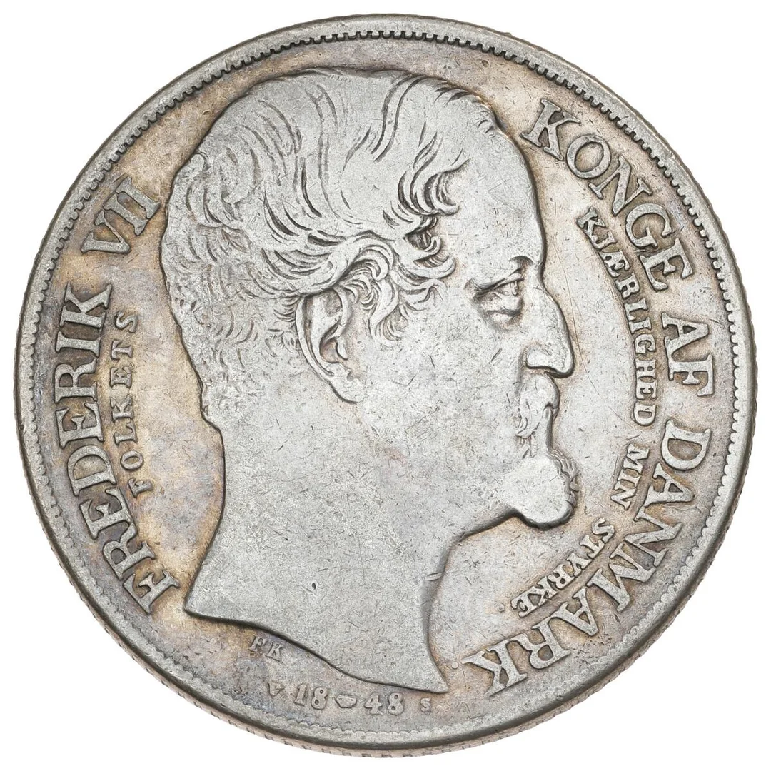 Frederik VII, speciedaler 1848 VS, “Accession”, H 3 — Coins, Medals & Banknotes/Denmark/Frederik VII, 1848–1863 — Bruun Rasmussen