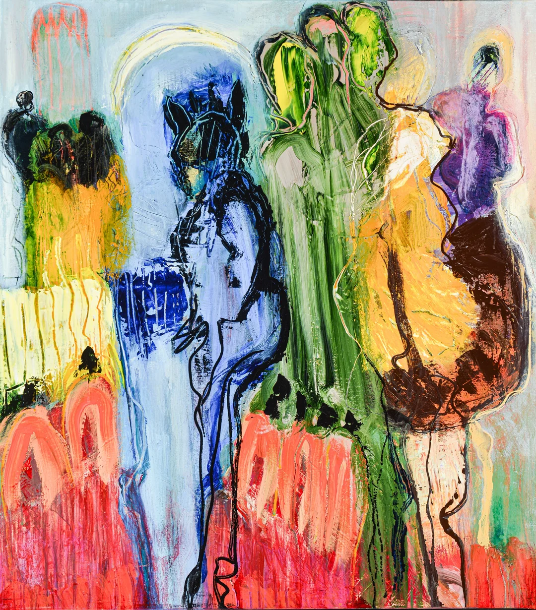 Jan Flenting. Composition — Paintings and sculptures/Modern pictorial arts — Lauritz