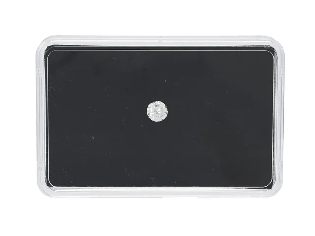 DIAMANT, briljantslipad, 0,40 ct, ca W/VS.