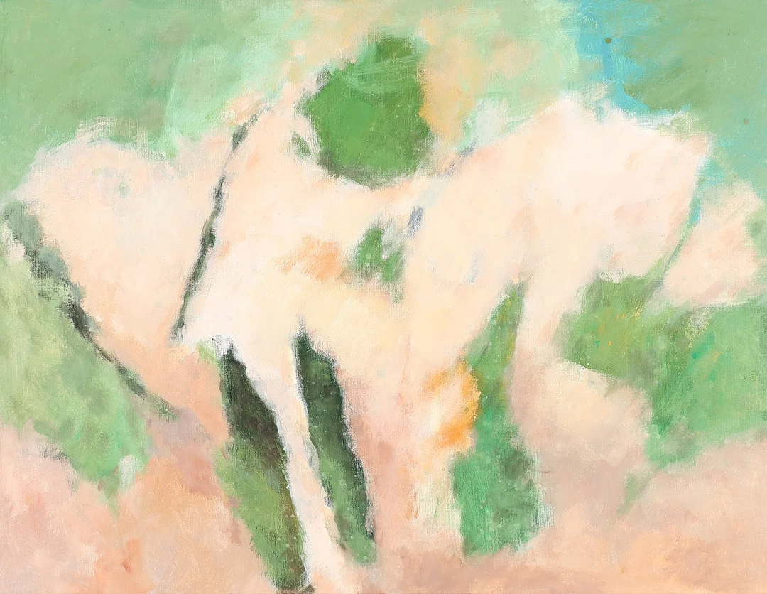 PER FLEMMING (F. 1940). Abstrakt komposition, olie på lærred, signeret og dateret 1999. — Paintings — Palsgaard Kunstauktioner