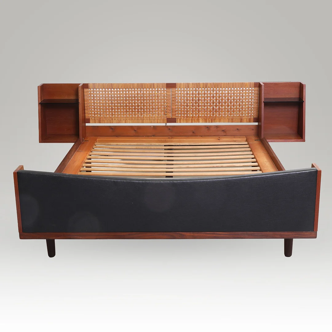 HANS J WEGNER. Getama. Dobbeltseng af teak, 1960'erne. — Other — Bidstrup Auktioner