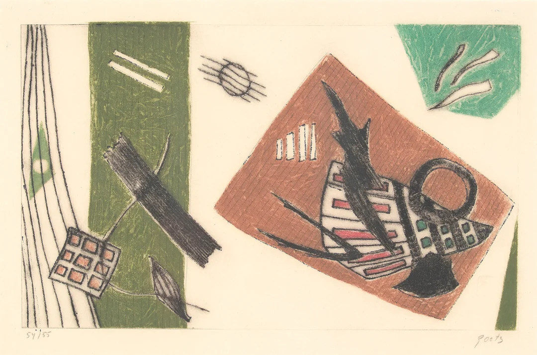 Goetz, Henri — Komposisjon — Kunst/Grafikk — Blomqvist