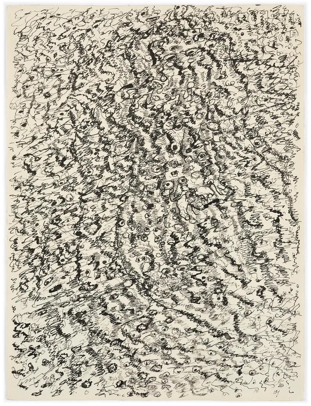 Henri Michaux, "Dessin mescalinien".