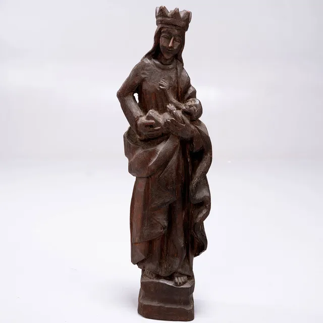 TRÄSKULPTUR, signerad, daterad 1995.