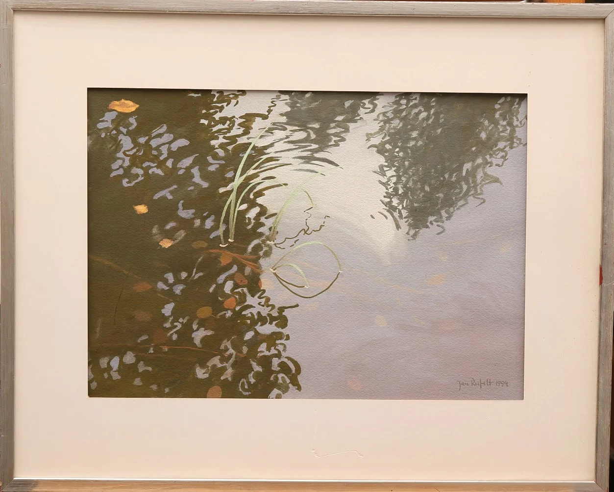 JAN RUFELT. Akvarell, signerad, daterad 1994. — Paintings — Limhamns Auktionsbyrå