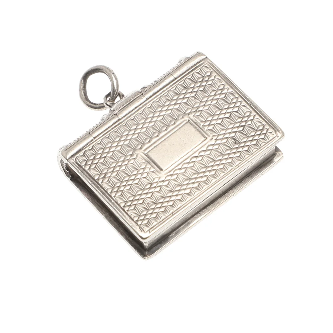 A WILLIAM IV SILVER VINAIGRETTE. — Silver — Lawrences Auctioneers