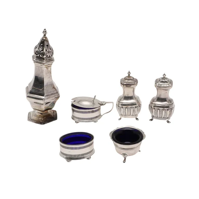 SILVER CONDIMENTS.