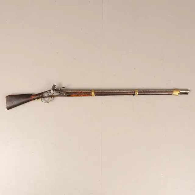 FLINTLÅSMUSKÖT, M/1791 reparationsmodell, Sverige 1700-tal.