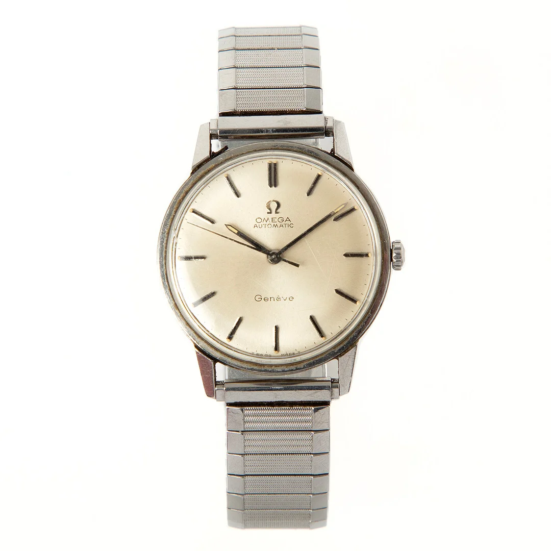 OMEGA, armbandsur, Genève, stål, 1960-tal. — Wristwatches — Stockholms Auktionsverk Göteborg