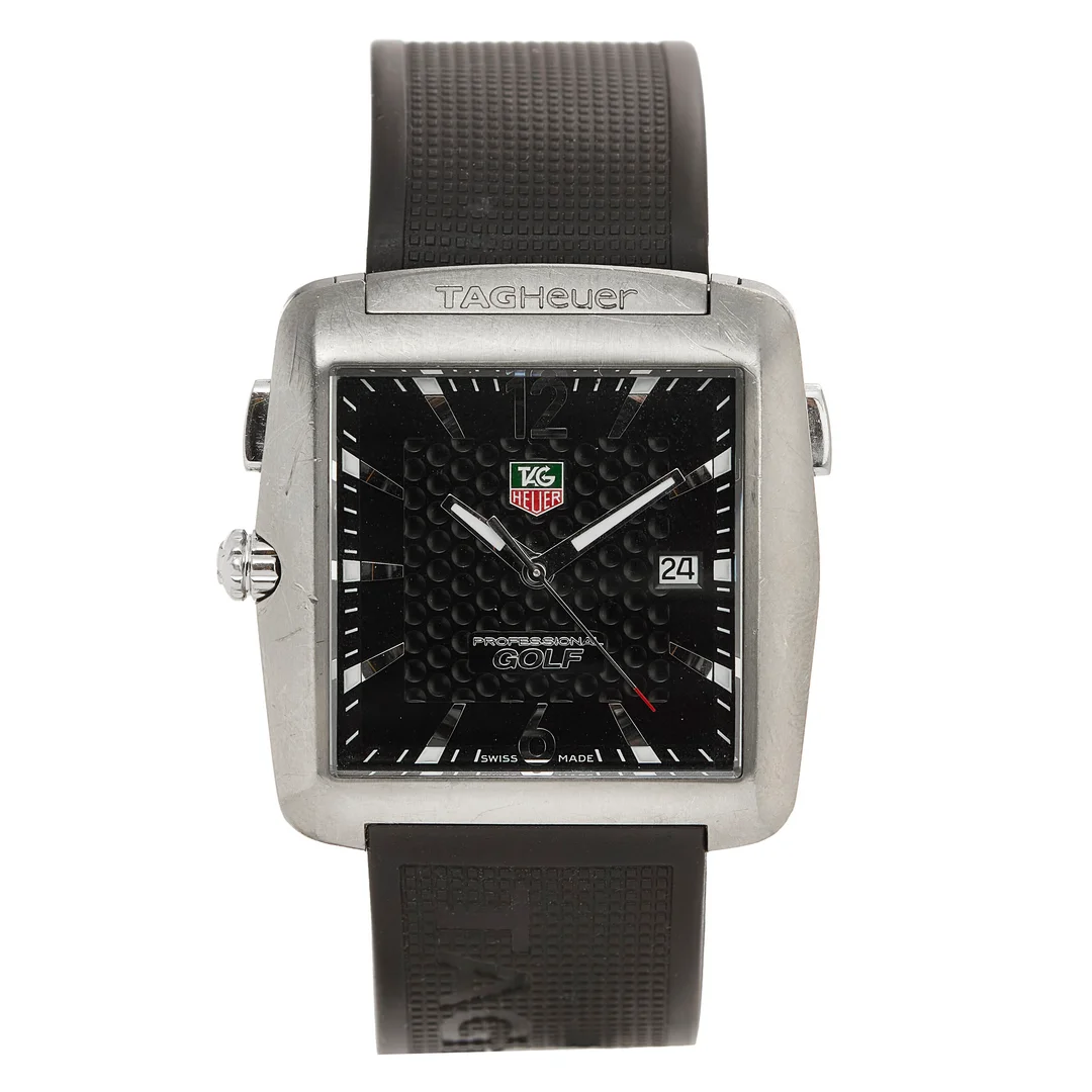 Tag Heuer — Herreklokke - "Golf Tiger Woods Edition" — Smykker/Lomme og armbåndsur — Blomqvist