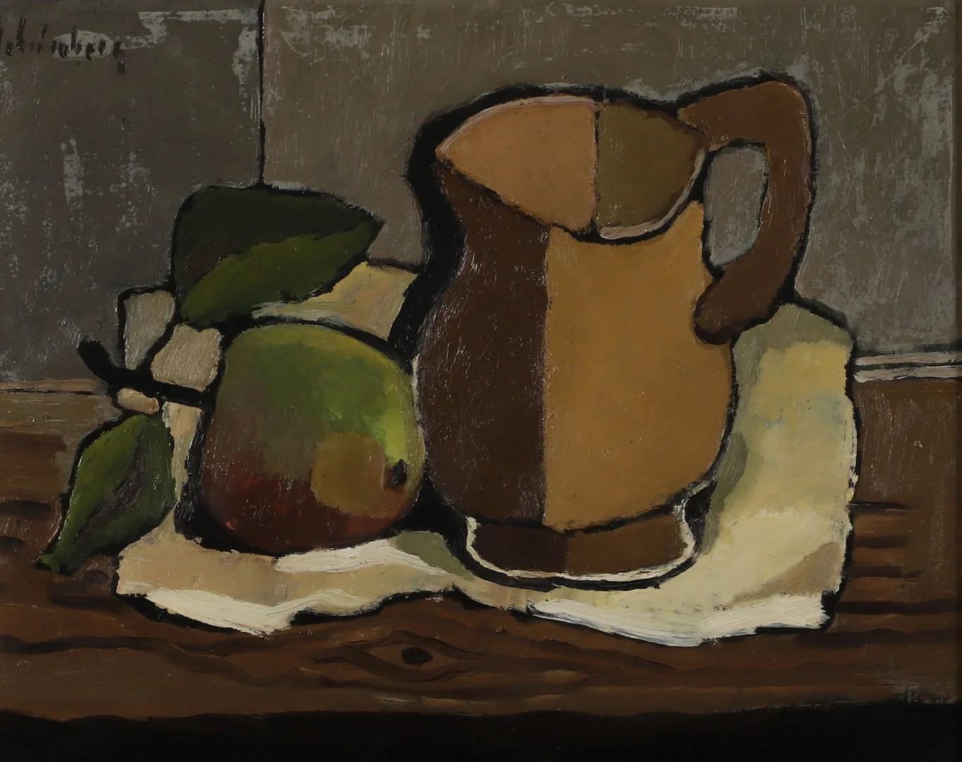ERIC CEDERBERG. Stilleben, olja på pannå, signerad E. Cederberg. — Paintings — Helsingborgs Auktionskammare