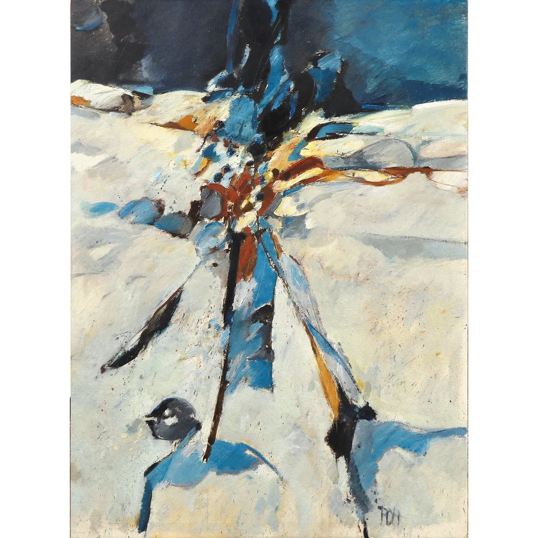 Poul Oskar Hansen. Abstract motif from the Faroe Islands. (cd) — Paintings and sculptures/Modern pictorial arts — Lauritz