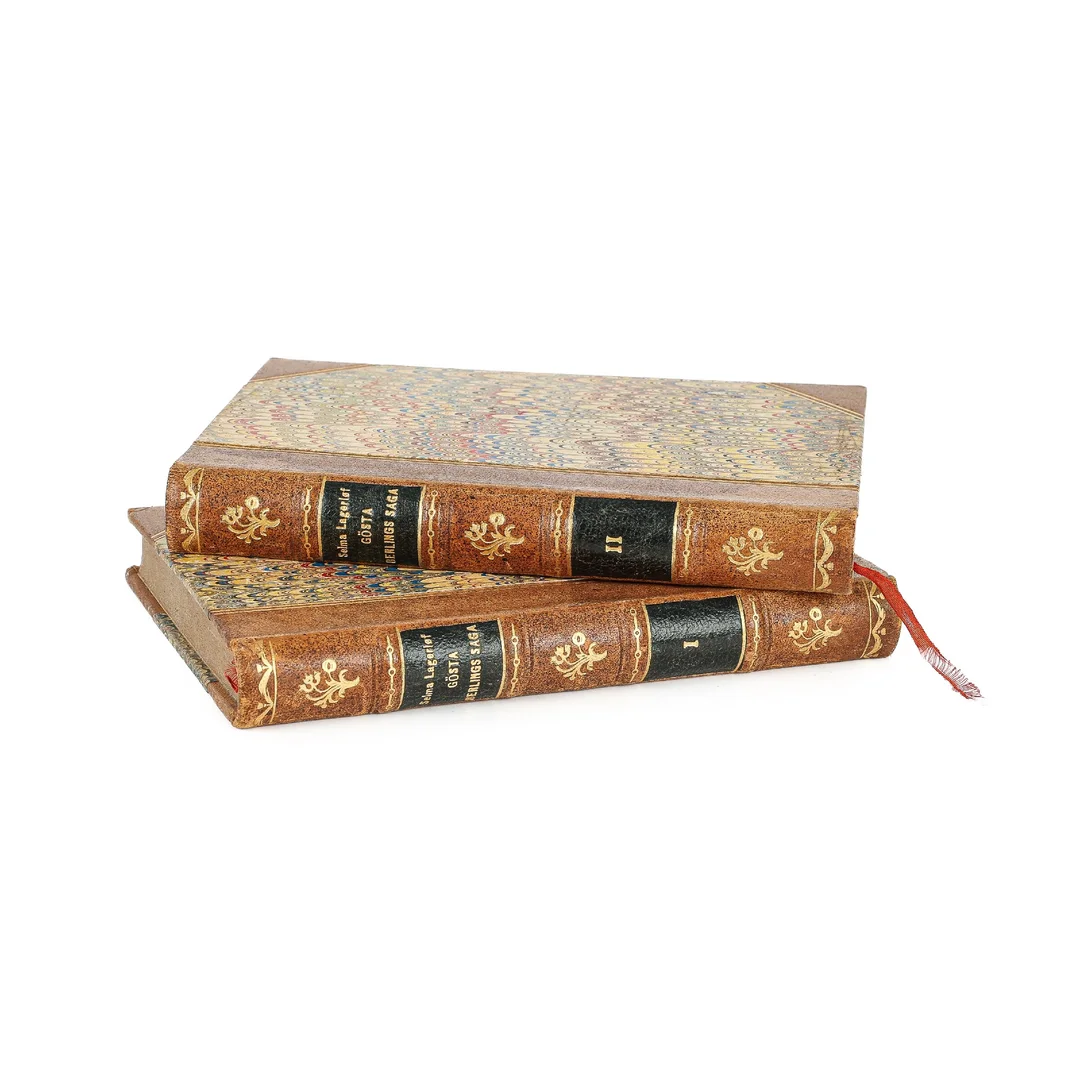Selma Lagerlöf: Gösta Berling's Saga volumes I and II - 1891 (2) — Hobby and collectibles/Books, maps, magazines — Lauritz
