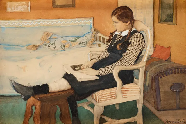Gerda Tirén, Konvalescenten.