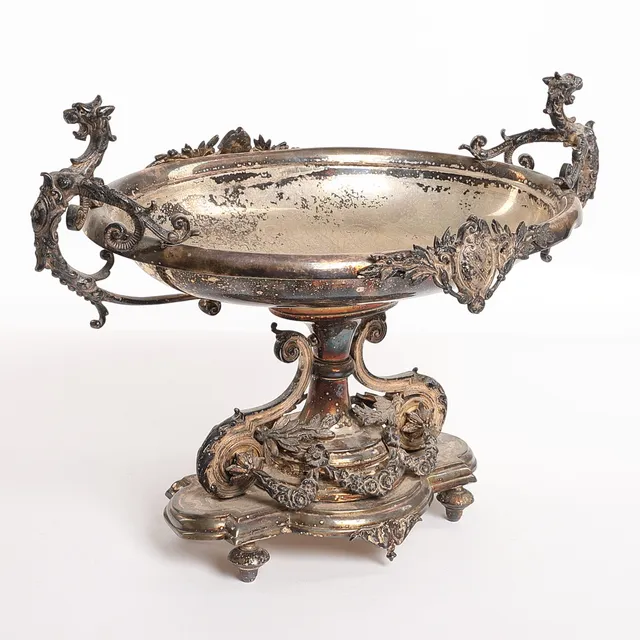 JARINDJÄR, nysilver, 1900-talets början.