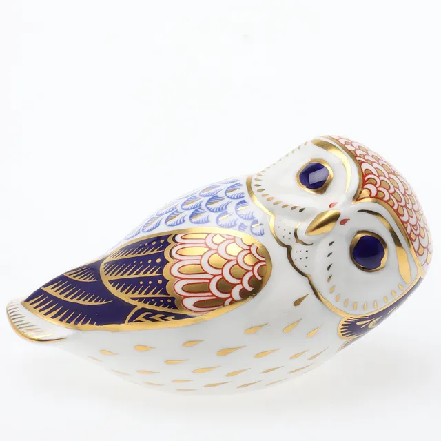 FIGURIN, Uggla, Royal Crown Derby.