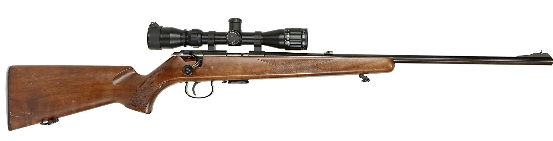 KULGVÄR, fabrikat Anschuts, modell 1515-1516, kaliber .22WMR, tillv.nr 3099879, se-nr SE2318499. — Rifles — Walter Borg