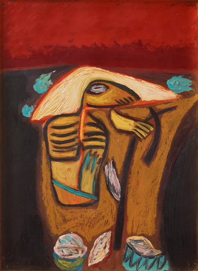 Mimmo Paladino, Utan titel.