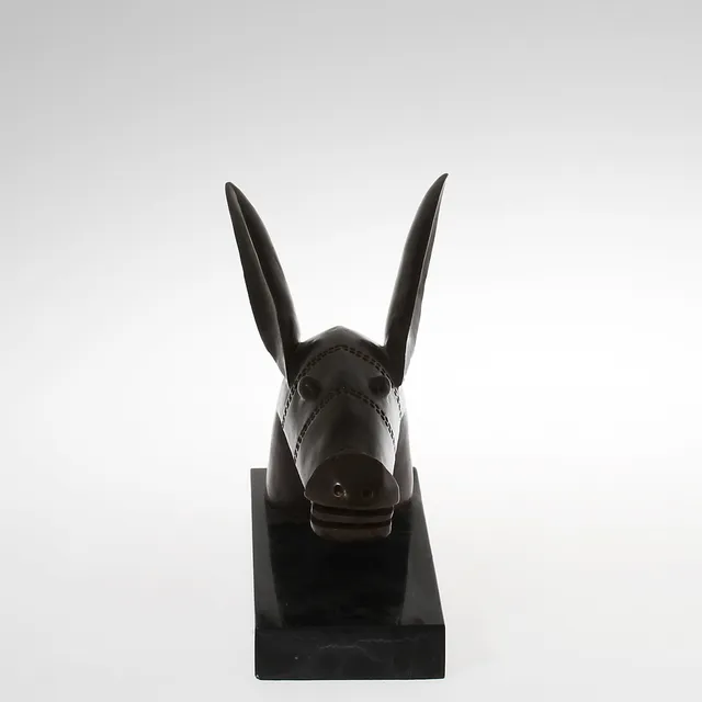 PABLO PICASSO. EFTER. Skulptur. Brons på marmorsockel.