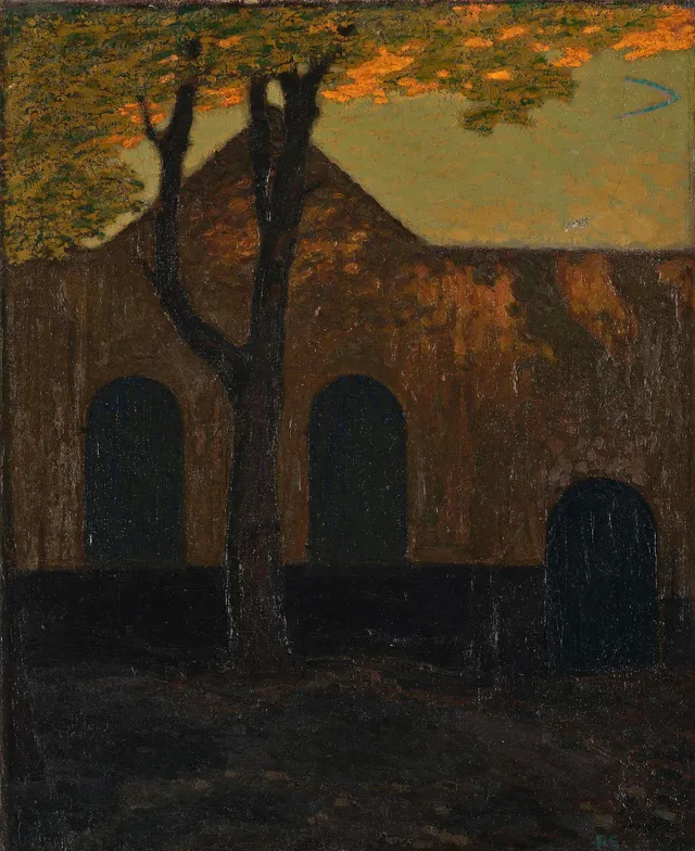 Pelle Swedlund, Motiv från Brügge.