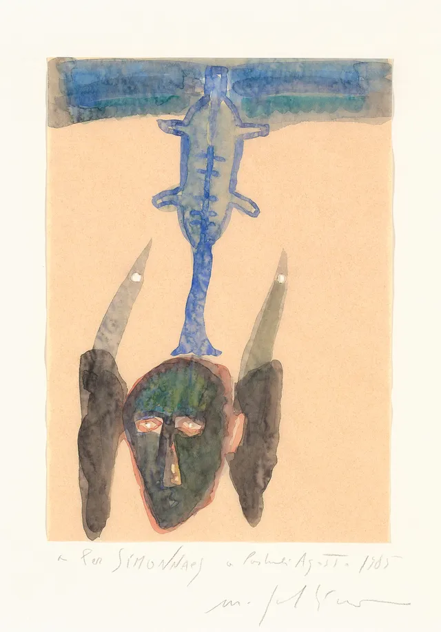 Paladino, Mimmo — Uten tittel, 1985
