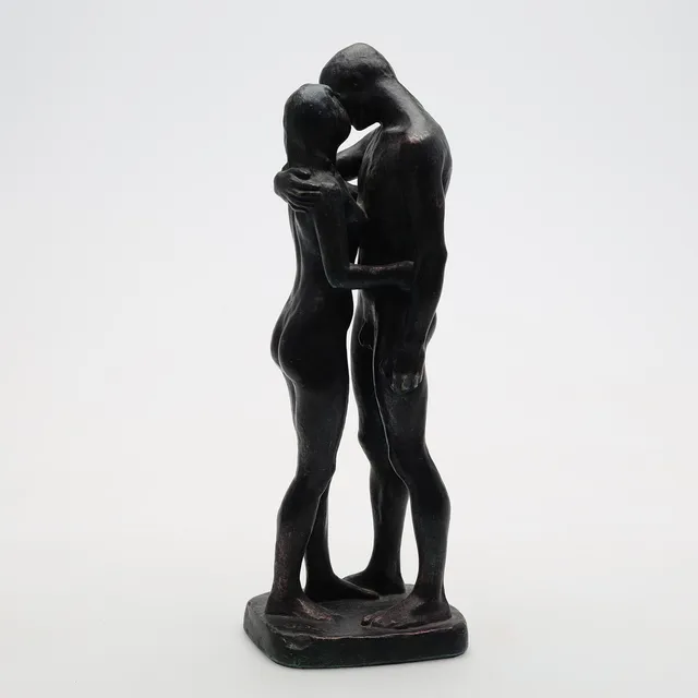 GUDMAR OLOVSON. SKULPTUR, "Les deux arbres" kallbrons signerad.
