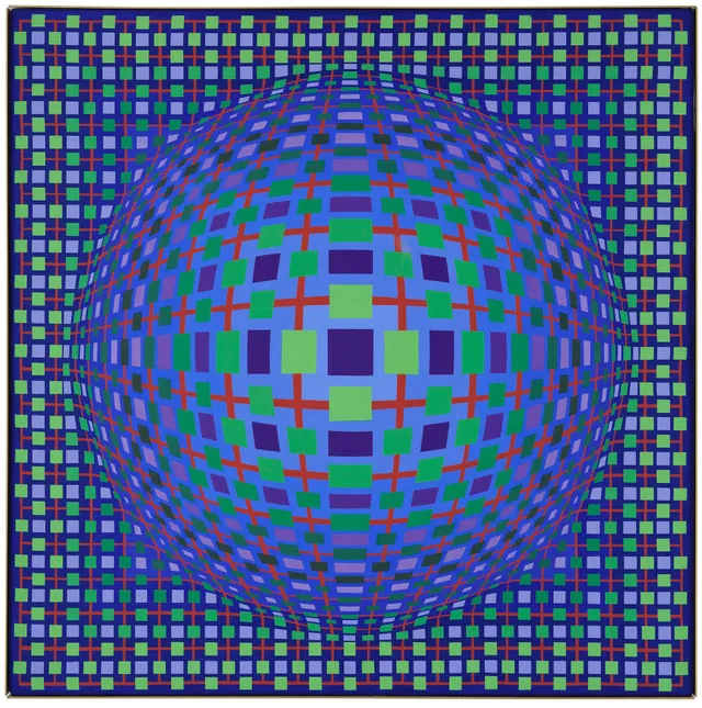 Victor Vasarely, "SIMA".