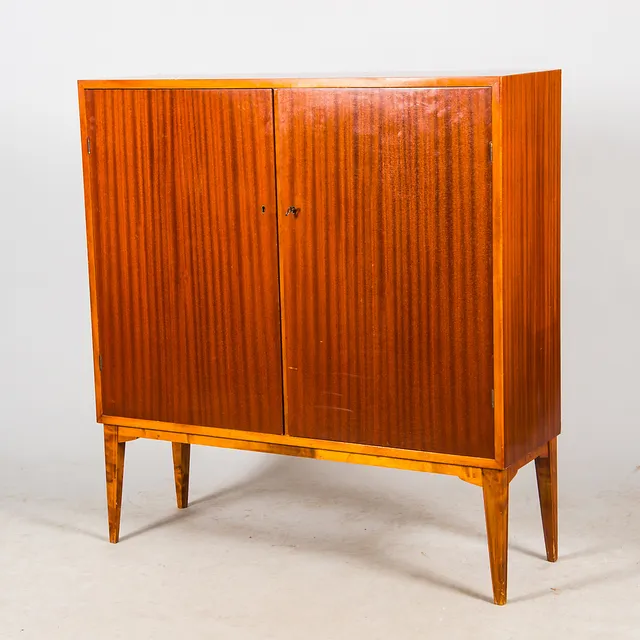 SKÅP, mahogny, 1960-tal.