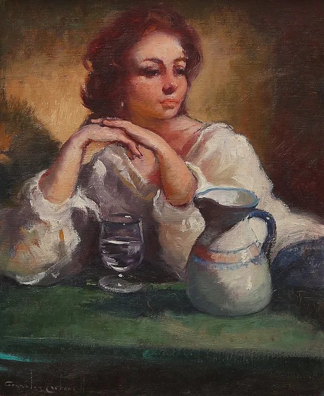 ROSENDO GONZÁLEZ CARBONELL. A girl.